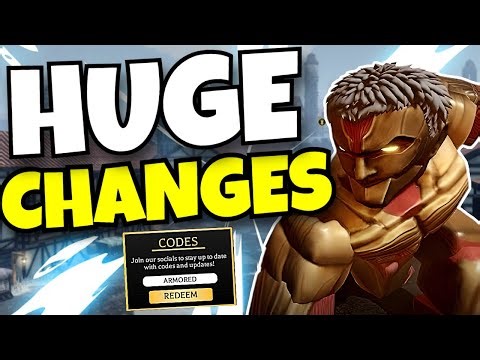 AOT Revolution NEW SECRET UPDATE CHANGES EVERYTHING!! (NEW CODE!)