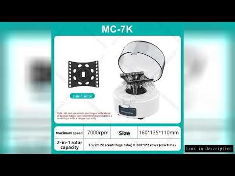 Mini centrifuge, small digital display high-speed handheld cgf variable speed separator, low-speed d