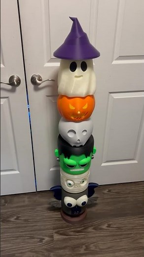 This Totem Is 3D Printed #cool3dprints #3dprintlife #3dprinting #3dprinted #3dprinter #asmr #diy