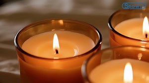 14 OZ Thick Candle Jars for Making Candles 12 Pcs, 3 Wick Empty Jars with Wood Lids for Candle Making, Sample Container,Clear Grey