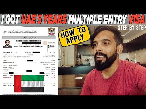 How I Got My 5 Years UAE Multi Entry Visa in 2022 - Full Process To Apply Step By Step