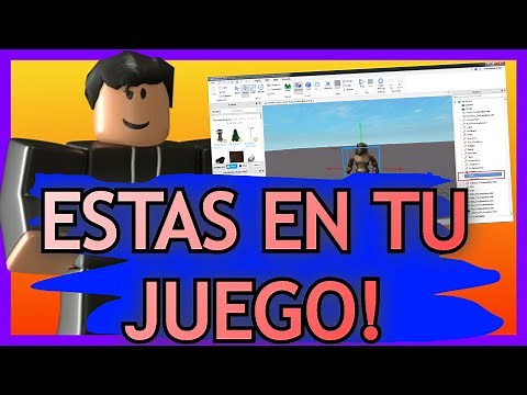 Como PONER Tu PERSONAJE En ROBLOX STUDIO!✅ - [Funciona👍!]