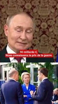 Vladimir Poutine réagi au renforcement de l'Ukraine par l'Union Européenne et la France