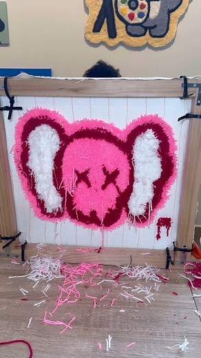 Raleigh Eating & Outings on Instagram: "🪡 Have you ever created your own rug before? You can at the recently opened @koalacraftnc art studio, located in @visitchapelhill! This is such a fun experience where you take home the design of your choosing! 🖼️ You start by choosing any design that you’d like and whatever colors you want it to be and start filling it in with the tuft gun! It’s such a fun experience to do with friends or family as you get to watch as your masterpiece comes to life. 🧋We