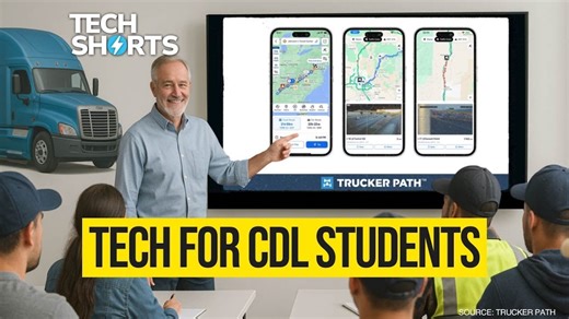 Trucker Path partnership offers students its driver tech platform
