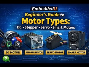 Beginner’s Guide to Motor Types: DC • Stepper • Servo • Smart Motors