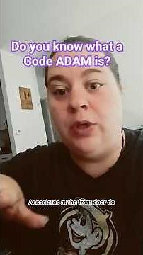 What is a code ADAM #autism #parenting #community