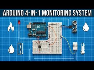 4 IN 1 SENSOR MONITORING SYSTEM | ARDUINO 🤖⚡