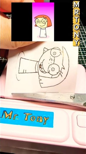 Sprunki OC Tracey Phase 1 with sticker maker machine #sprunki #stickermaker #stickermachine #tracey