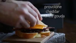 This fancy schmancy grilled cheese with turkey bacon will be a household favorite! Get the recipe: http://bit.ly/2bQlgG4 Pin for later: http://bit.ly/2ph9E2T | Butterball