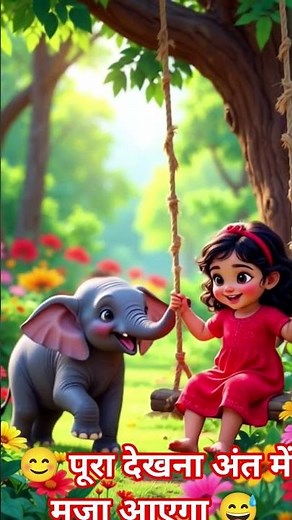 # ek chhota Hathi 🦍 ghumne gaya ###motivationalword