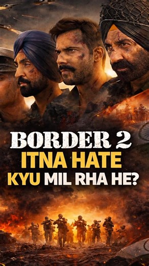 BORDER 2 KO ETNA HATE KYU ...🤔 #border2 #movie
