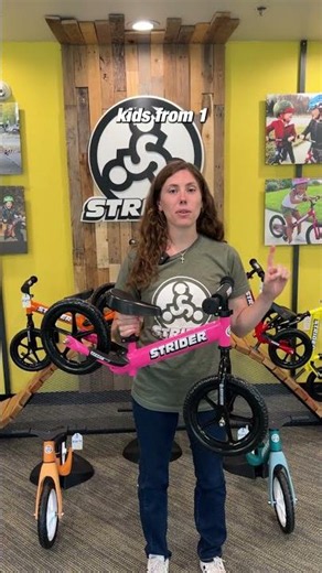 Meet the 12-inch Strider balance bikes!