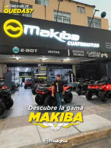 🚨 ¿Buscas una cuatrimoto y no sabes cuál elegir? En MAKIBA tenemos modelos para cada tipo de camino: 🏁 paseo 🌿 campo 🛠️ trabajo 🔥 aventura 🚜 negocio Mira el video como un catálogo rápido, elige la que más va contigo y entra a nuestra web para conocer modelos, beneficios y opciones disponibles 👀⚡ 👉 Descubre tu próxima MAKIBA en makiba.pe No elijas al azar. Elige con respaldo, experiencia y más de 16 años recorriendo el Perú. 🇵🇪 🌐 makiba.pe Makiba, más allá del camino. #Makiba #Cuatrimo