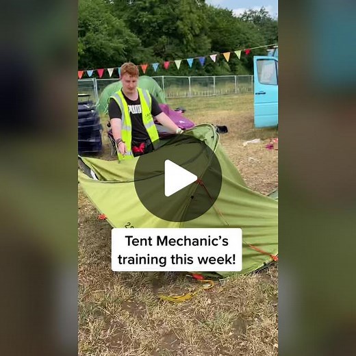 Become a Tent Mechanic and tent training camp! #tentrental #repairrevolution #repairreuserecycle