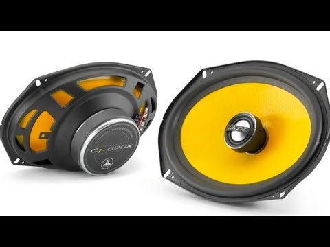 JL Audio 6x9 pair, C1-690X poly cone with hexagon imprint and -12db Tweeter Crossover