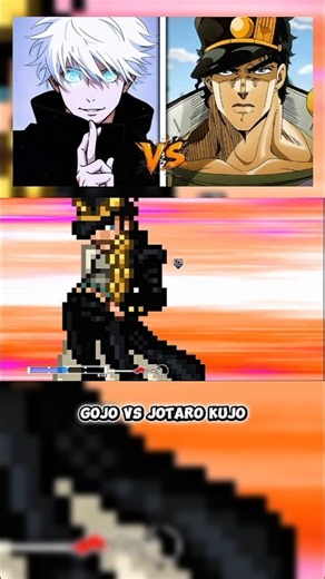 Gojo VS Jotaro Kujo #jjk #jojo