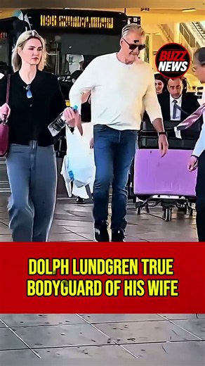 Dolph Lundgren True Bodyguard Of His Wife #shorts