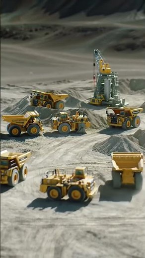 Epic Miniature Quarry: Heavy Haulers in Action! 🚧