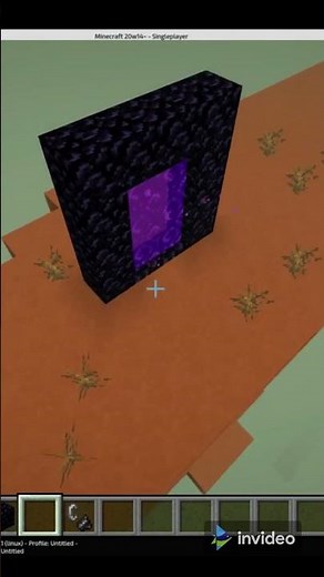 Minecraft's infinite dimensions. (20w14infinite)