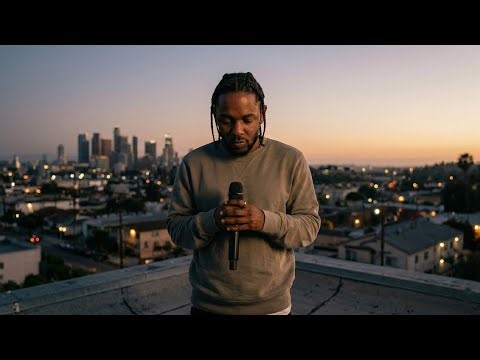 KENDRICK LAMAR - ALGORITHM BLUE ( OFFICIAL LYRICS MUSIC VIDEO)