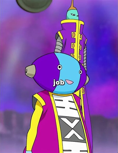 Whis and Vados complain to Zeno about Beerus and Champa not doing their job well 😂 #dragoball #dbs