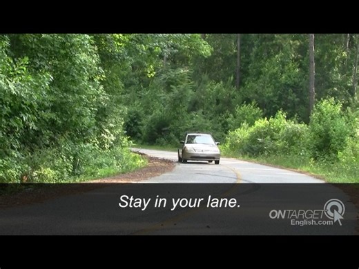 Vocabulary Tutorial - Vocabulary For Driving a Car