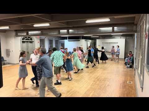 Athens, Georgia, contra dance called by Harrison Keely