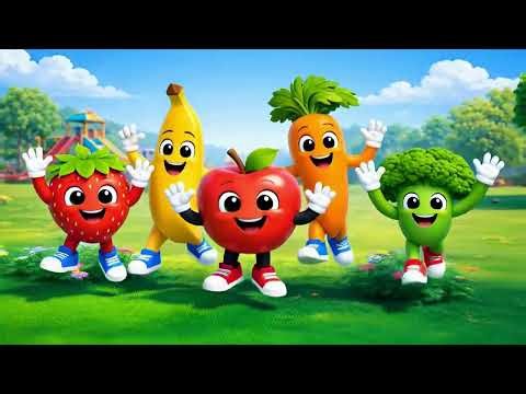 Healthy Eating Song for Toddlers | Fruit and Veg