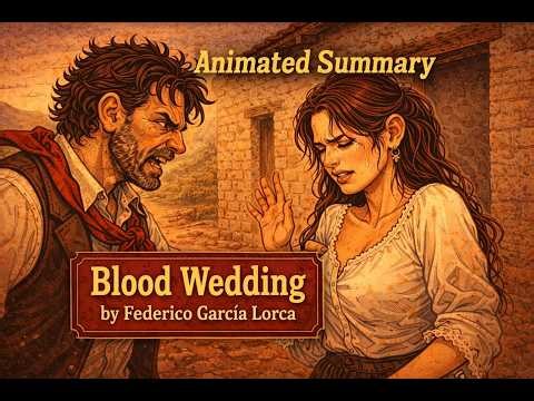 Animated summary of Blood Wedding by Federico García Lorca