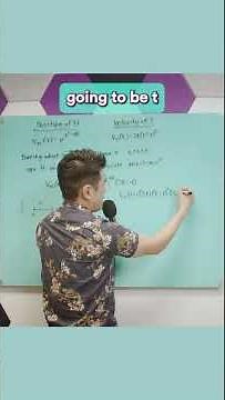 Opposite Directions? AP Calc FRQ Explained (No Calculator)