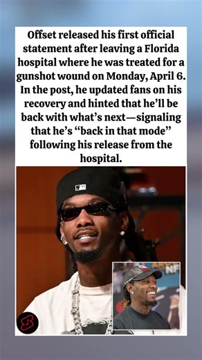 Offset’s back, recovery complete, mode activated, comeback loading! #offset #rapper #shorts