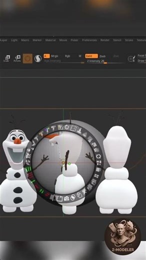 Zbrush import ref image/adding reference image #3dmodeling #art #tutorial #zbrush #ref #importref
