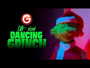 Gemmy 2004 Life-Sized Dancing Grinch Animatronic