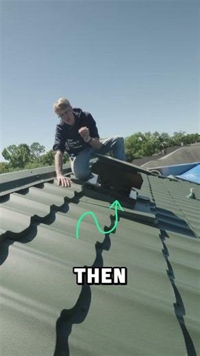One of the most common mistakes we see on metal roofs is how solar attic fans are installed. 🤔