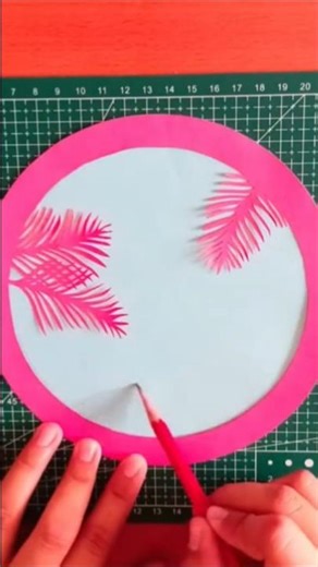 How to make the paper cut layer art | DIY Paper Craft | Paper Cutting Art