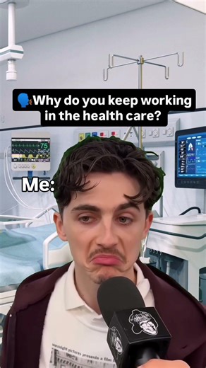 Why I Still Work in Healthcare 😂 | Relatable Doctor Nurse Physio Meme #Shorts #healthcarehumor