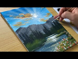 Spring Painting / Acrylic Painting for Beginners