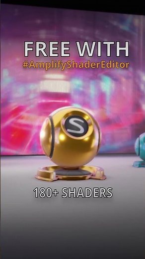 180+ #Unity3d Shaders, FREE with #AmplifyShaderEditor