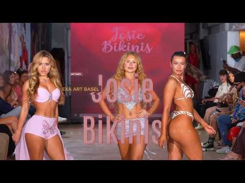 Josie Bikinis on the Art Basel Runway | EXA Models Showcase