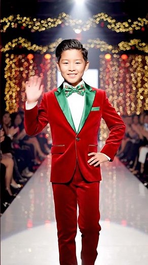 Cute Baby Girls Fashion Runway ✨ New Dress Designs | Kids Modeling Show 2025 | #shortfeed