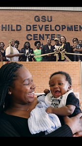 There is a new addition to campus resources for our student parents and hands-on experience for students who aspire to become childcare providers. The Grambling State University Child Development Center celebrated its reopening yesterday afternoon with a ribbon-cutting ceremony. This center provides childcare services for students with children 8 weeks - 4 years old and is located in the Washington Johnson Complex building. The project to reopen the center was achieved through a $2 million grant