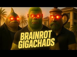 Brainrot Song (feat. Party Tunes) GIGACHADS RAP Remastered x3 (speed up)