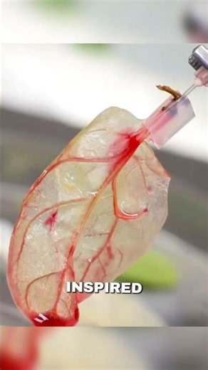 How a Spinach Leaf Could Help Replace the Human Heart?