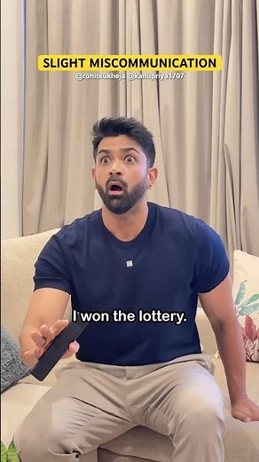 Slight miscommunication #funny #comedy #couple #explore #shorts