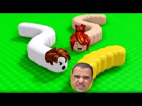 BECOME THE BIGGEST SNAKE IN ROBLOX - Worm Face