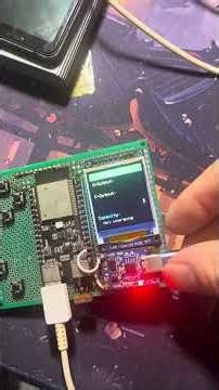 Esp32-c6 I2C scanner with TFT display #arduino #arduinoproject