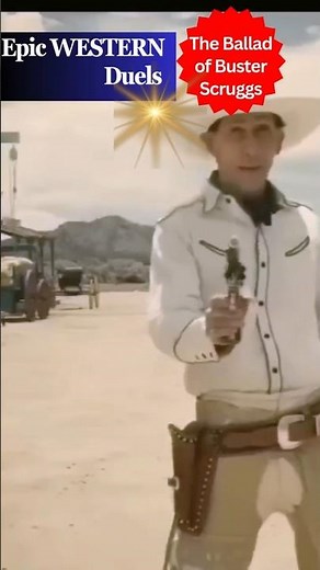 Coen Brothers Fast Draw Scene | Comedy Western.
