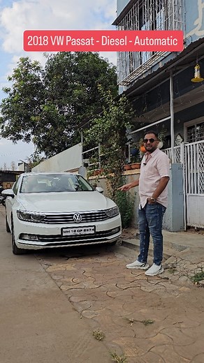 Call - 8888857988, 9623241777 VW Passat 2.0 TDI Reg - March 2018 1st Owner 81000KM Diesel - Automatic Pedal Shifter Cruise Control Seat Massager Ventilated Seats Push Start Button 8 Airbags Showroom Condition Price - 12.99 Lakhs Fix . . #vw #passat #carobar #german #pune #cars #cardealer #instacar #polo #automatic #volkswagen | Carobar