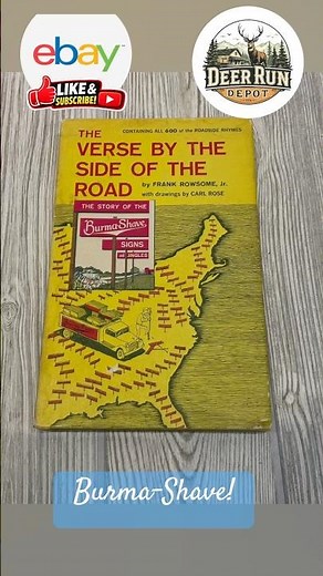 Remember Burma-Shave Signs? 📚 Vintage Americana Book!